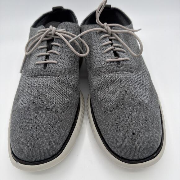 Cole Haan Shoes Mens Size 910 Oxford Zerogrand Grand.OS Knit Lightweight Gray - Picture 11 of 13